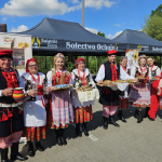Koło Gospodyń i Gospodarzy Wiejskich „Miłośnicy Kultury” w Grębynicach z potrawą Grębynicka maczanka