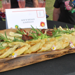 Potrawa „Pierogi z dudkami” przygotowana przez KGW w Budach Kumińskich (II miejsce)