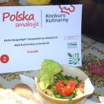 Prazoki – potrawa przygotowana przez Koło Gospodyń wiejskich Nad Kuźniczką w Sorbinie – laureaci III miejsca