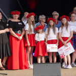 Koło Gospodyń Wiejskich w Klimach podczas rozdania nagród, Koło zajęło trzecie miejsce w I Etapie Konkursu w Kisielicach